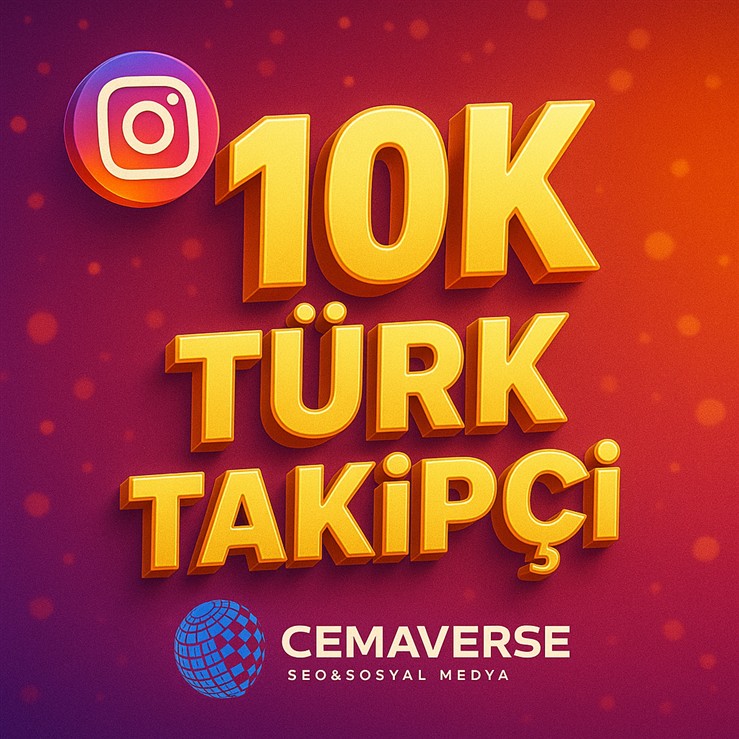 İnstagram 10.000 Türk Takipçi